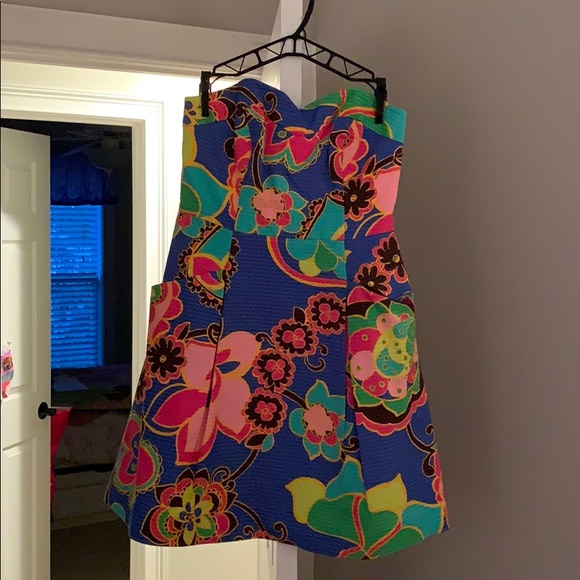 Lilly Pulitzer strapless dress - Picture 5 of 6